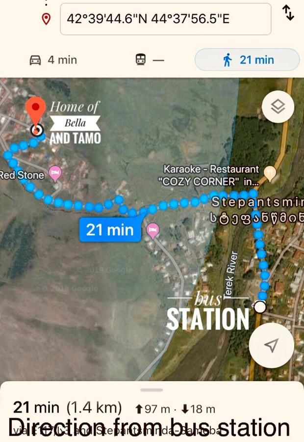 Гостевой дом Home of Bella & Tamo Степанцминда-10