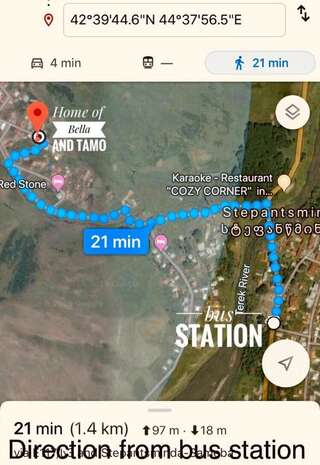Гостевой дом Home of Bella & Tamo Степанцминда-6