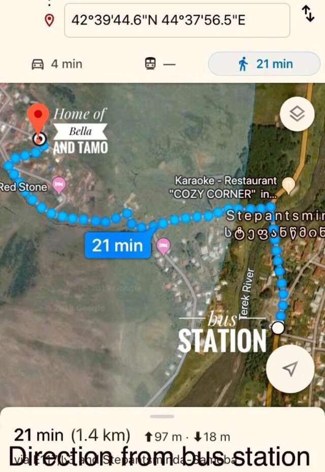 Гостевой дом Home of Bella & Tamo Степанцминда-9